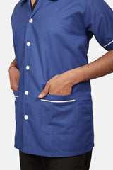 Royal Blue Assistant's Apron