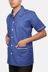 Royal Blue Assistant's Apron