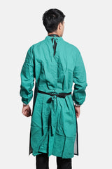 Surgeon’s Gown in Green - Pure Cotton, Autoclavable