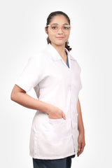 Doctor's Long Apron - Half Sleeve, Women | Modern Fit