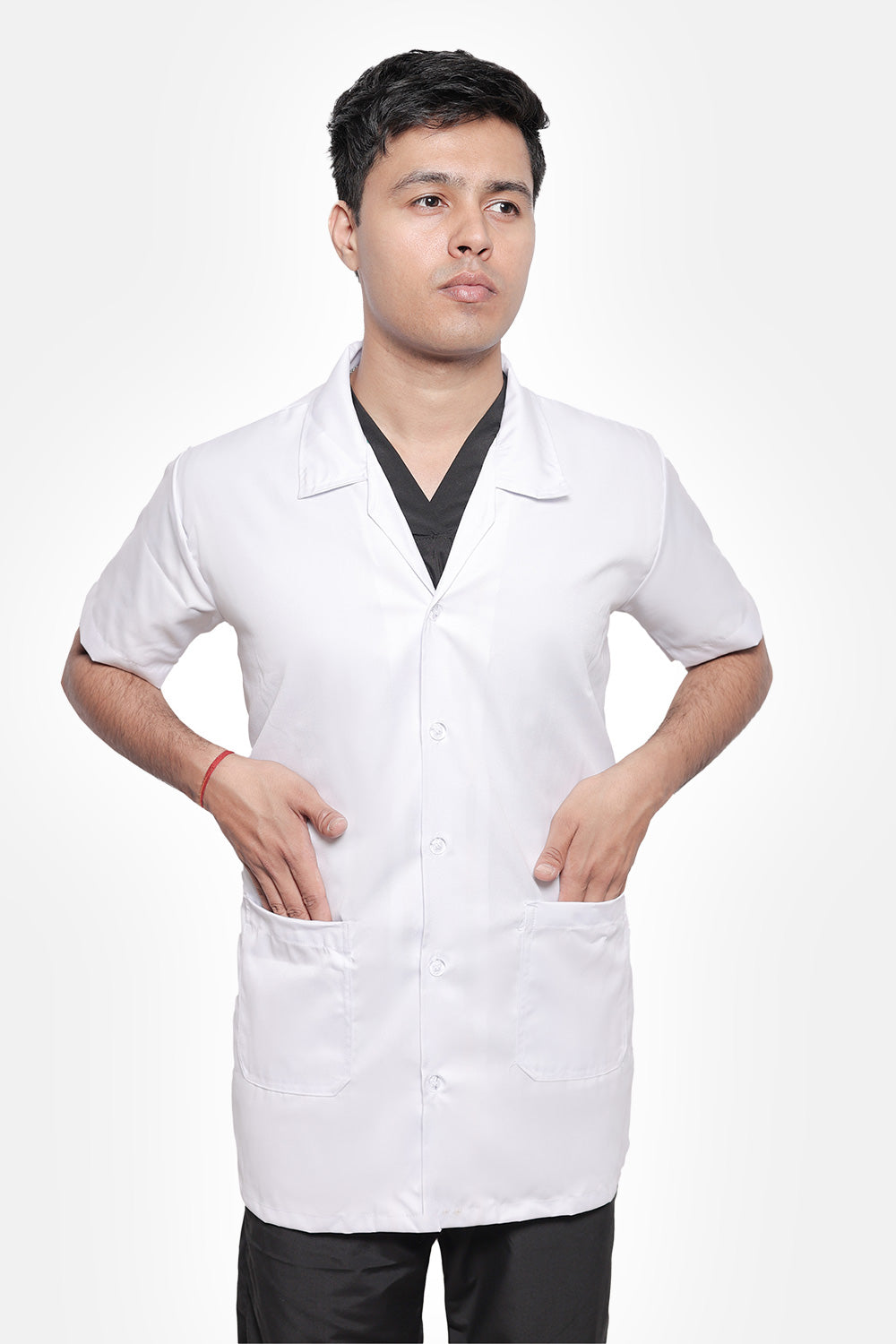 Doctor's Long Apron - Half Sleeve, Unisex | Modern Fit