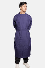 Surgeon’s Gown in Navy Blue - Tericotton, Autoclavable