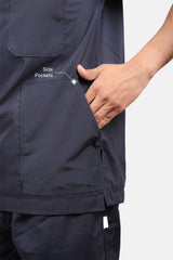 Classic (Navy) Men's V-Neck Scrub Set