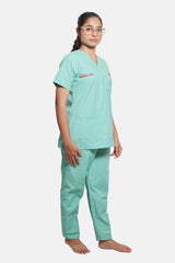 Sea Green Staff Uniform Set - Women