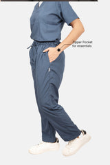 Classic (Teal) Women's V-Neck Scrub Set