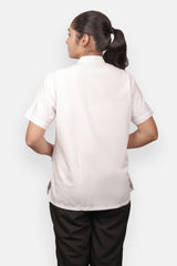 Doctor's Superior White Side Button Apron (Unisex)